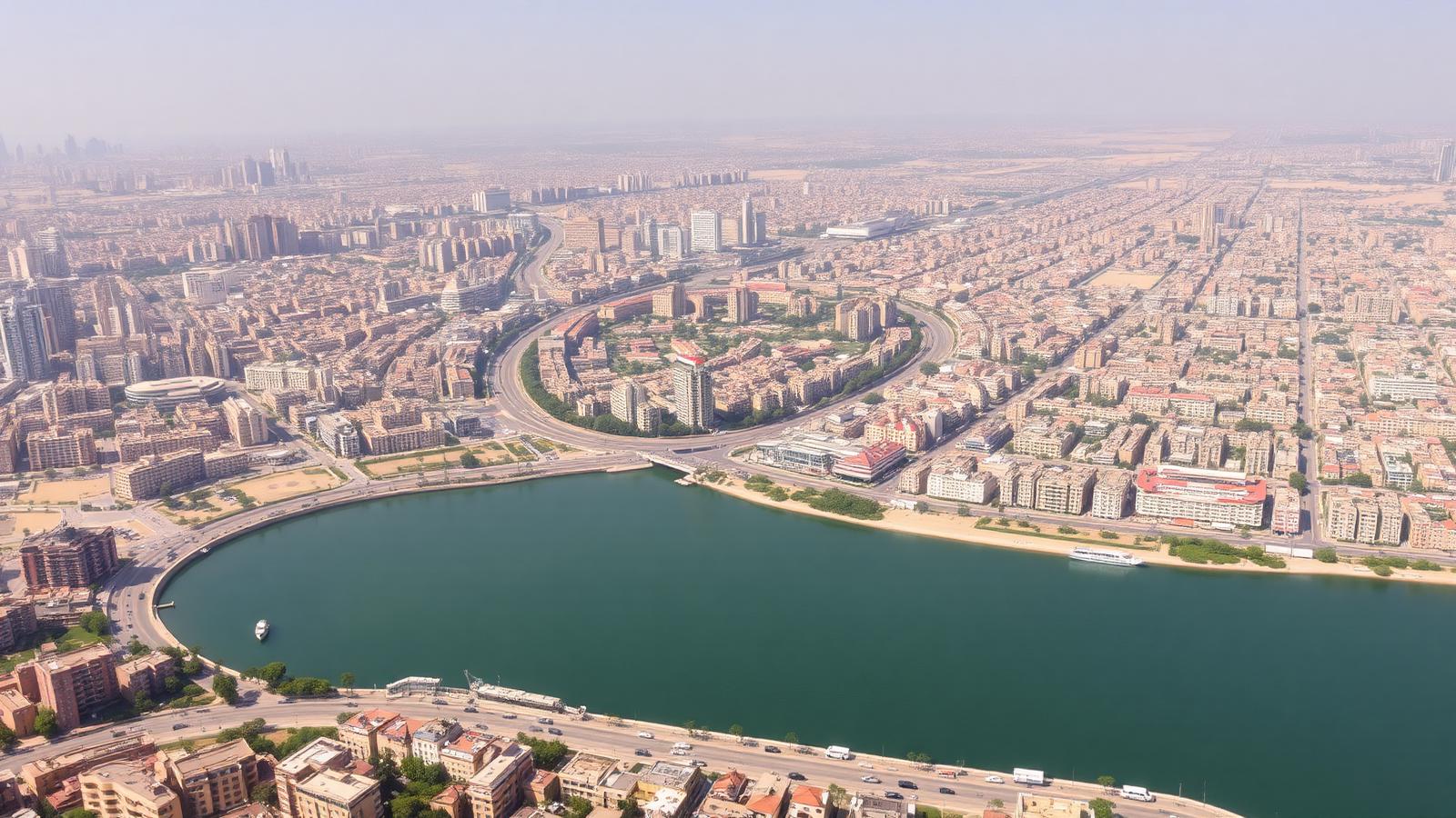منظر عام للقاهرة